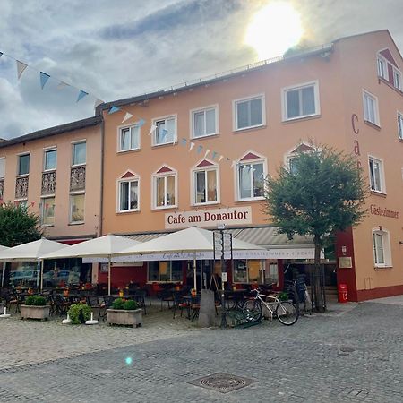 Cafe Am Donautor Hotel Kelheim Eksteriør billede
